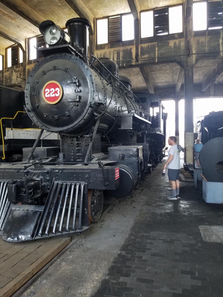 Train museum in Savannah
